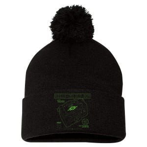 Fall Out Vault Tec Pip Boy Pom Pom 12in Knit Beanie