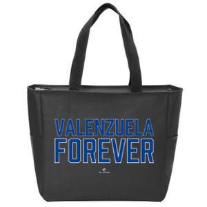 Forever Oscar Valenzuela Prospect Baseball Fan Gear Zip Tote Bag