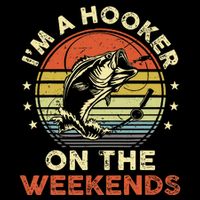 Fishinghooker On Weekends Cooling Performance Crew T-Shirt