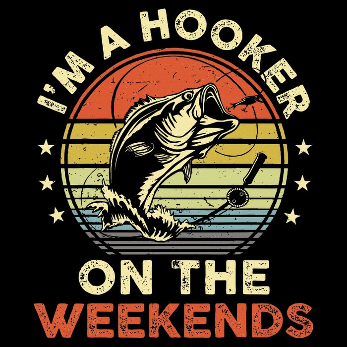 Fishinghooker On Weekends Cooling Performance Crew T-Shirt