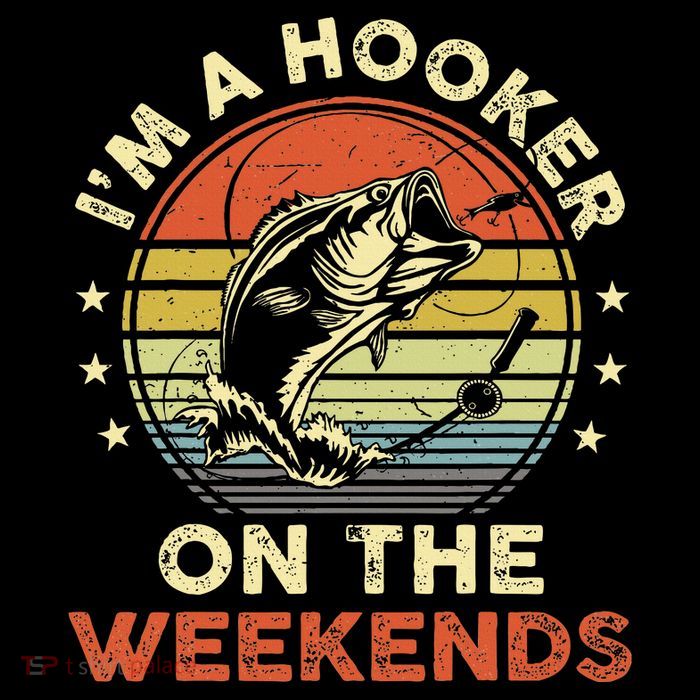 Fishinghooker On Weekends 16 in Basic Backpack