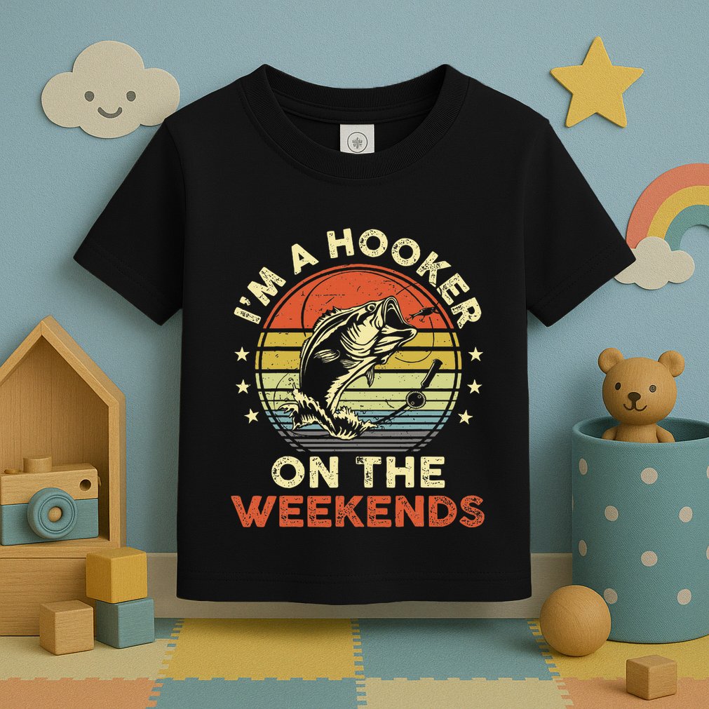 Fishinghooker On Weekends Toddler T-Shirt