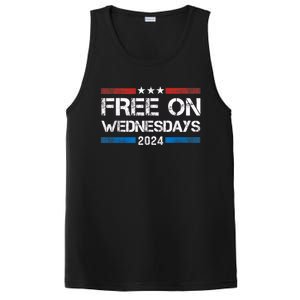 Free On Wednesdays 2024 Election Funny Trump Biden PosiCharge Competitor Tank