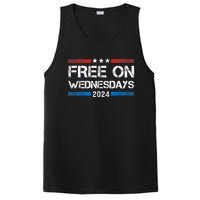 Free On Wednesdays 2024 Election Funny Trump Biden PosiCharge Competitor Tank