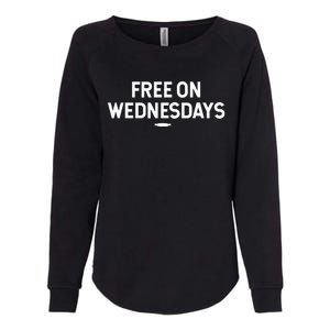 Free On Wednesdays Womens California Wash Sweatshirt