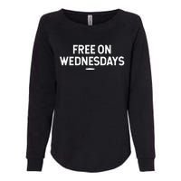 Free On Wednesdays Womens California Wash Sweatshirt