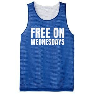 Free On Wednesdays Mesh Reversible Basketball Jersey Tank