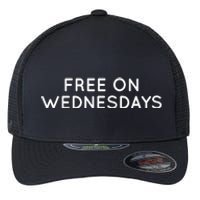 Free On Wednesdays Anti Trump 2024 Election Flexfit Unipanel Trucker Cap