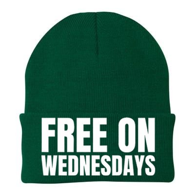 Free On Wednesdays Knit Cap Winter Beanie