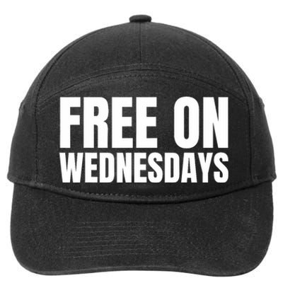 Free On Wednesdays 7-Panel Snapback Hat