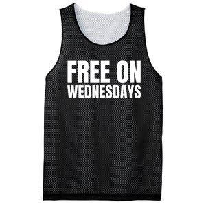 Free On Wednesdays Mesh Reversible Basketball Jersey Tank