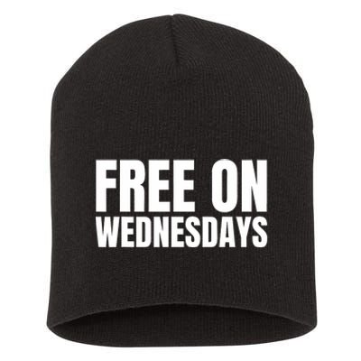 Free On Wednesdays Short Acrylic Beanie