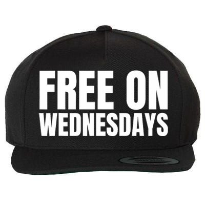 Free On Wednesdays Wool Snapback Cap