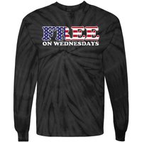 Free On Wednesdays Tie-Dye Long Sleeve Shirt