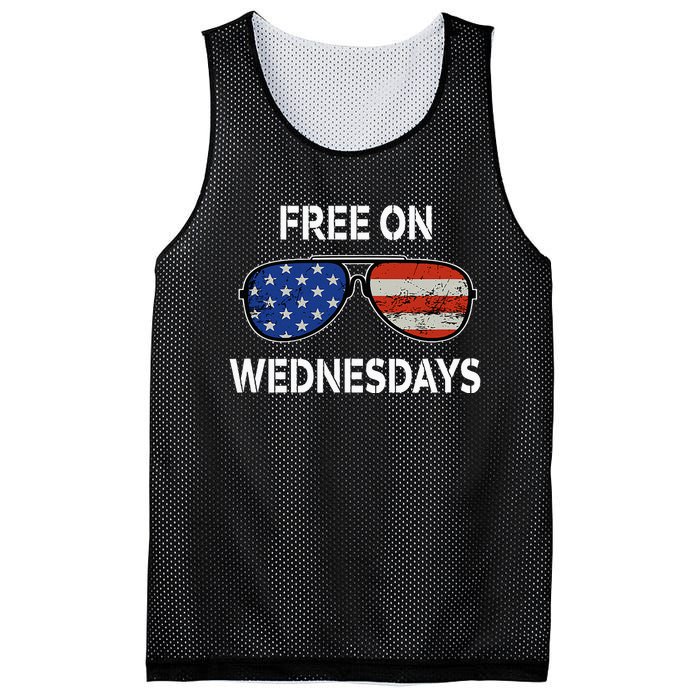 Free On Wednesdays Mesh Reversible Basketball Jersey Tank