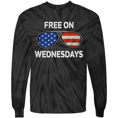 Free On Wednesdays Tie-Dye Long Sleeve Shirt