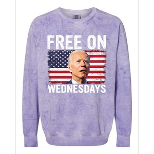 Free On Wednesdays Colorblast Crewneck Sweatshirt