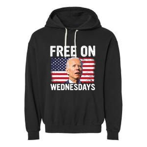 Free On Wednesdays Garment-Dyed Fleece Hoodie