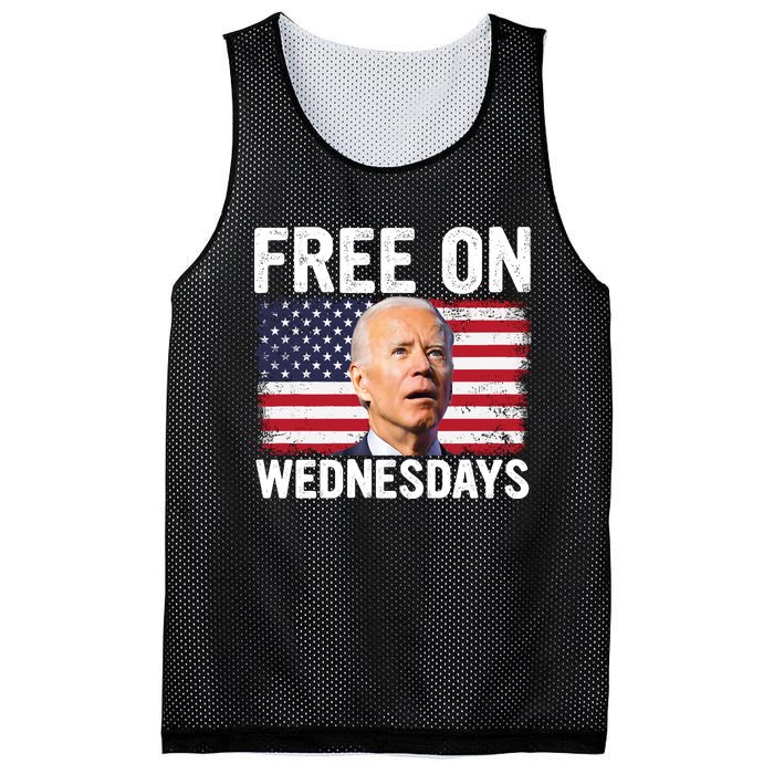 Free On Wednesdays Mesh Reversible Basketball Jersey Tank