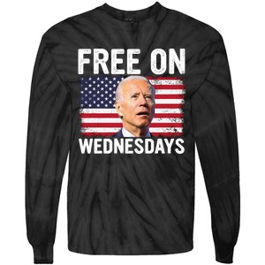 Free On Wednesdays Tie-Dye Long Sleeve Shirt