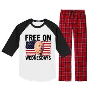 Free On Wednesdays Raglan Sleeve Pajama Set