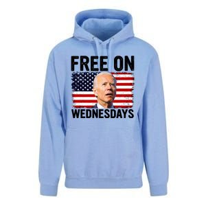 Free On Wednesdays Unisex Surf Hoodie