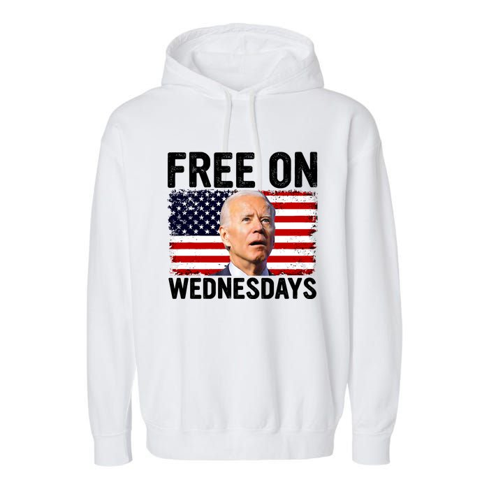 Free On Wednesdays Garment-Dyed Fleece Hoodie