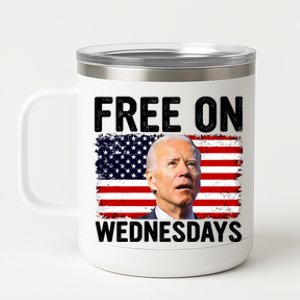 Free On Wednesdays 12 oz Stainless Steel Tumbler Cup