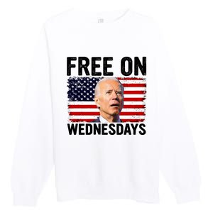 Free On Wednesdays Premium Crewneck Sweatshirt