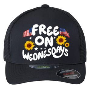 Free On Wednesdays Independence Day Flexfit Unipanel Trucker Cap