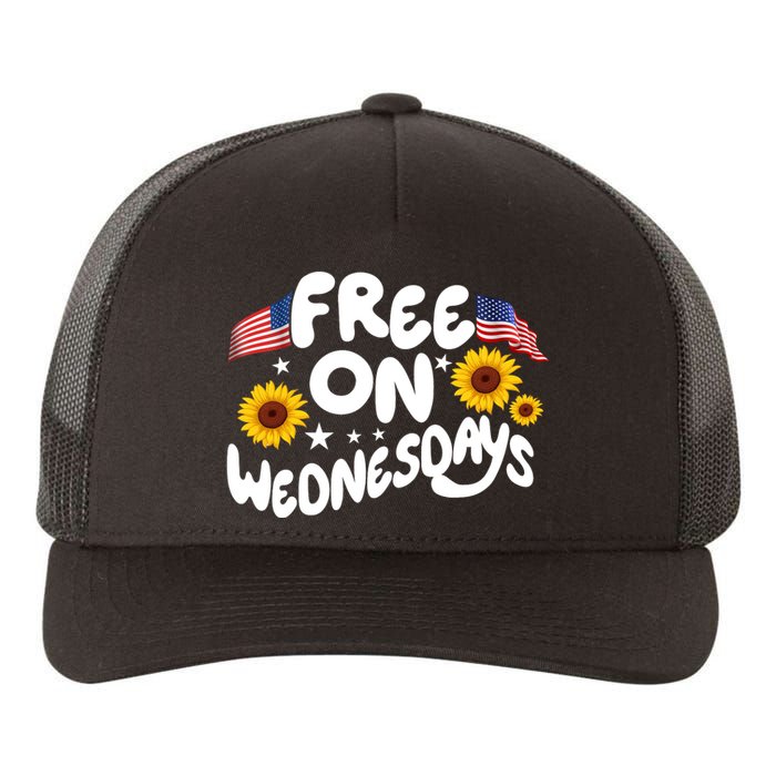 Free On Wednesdays Independence Day Yupoong Adult 5-Panel Trucker Hat