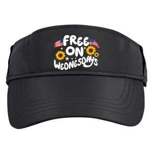 Free On Wednesdays Independence Day Adult Drive Performance Visor