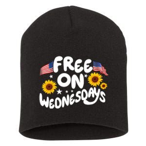 Free On Wednesdays Independence Day Short Acrylic Beanie