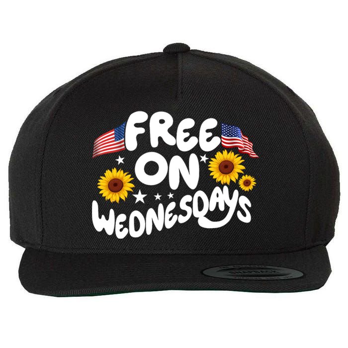 Free On Wednesdays Independence Day Wool Snapback Cap