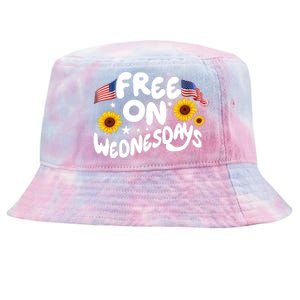 Free On Wednesdays Independence Day Tie-Dyed Bucket Hat