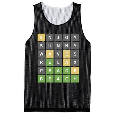 Funny Online Word Game Mesh Reversible Basketball Jersey Tank