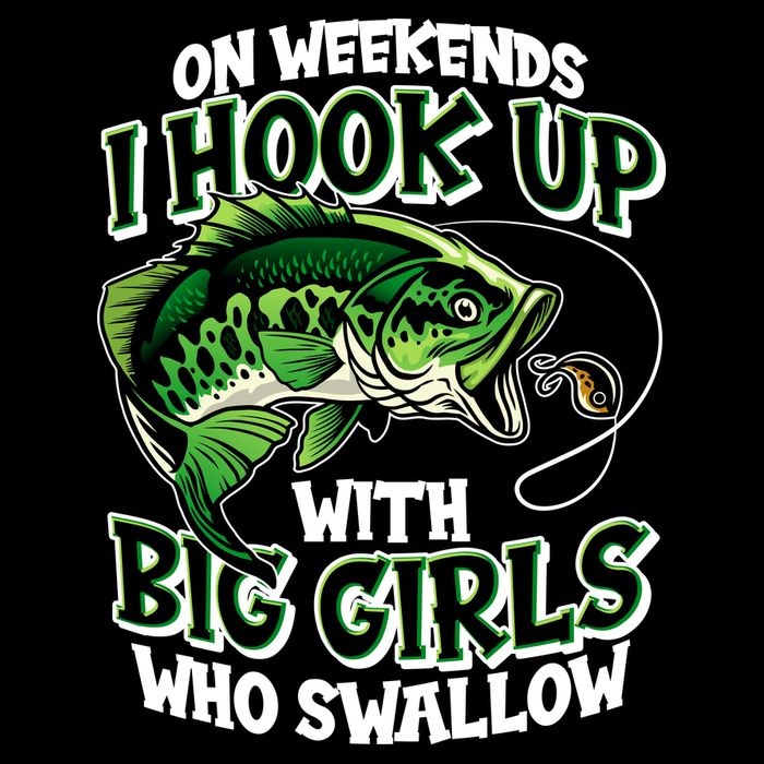 Fishing On Weekends I Hook With Big Girls Who Swallow Cooling Performance Crew T-Shirt