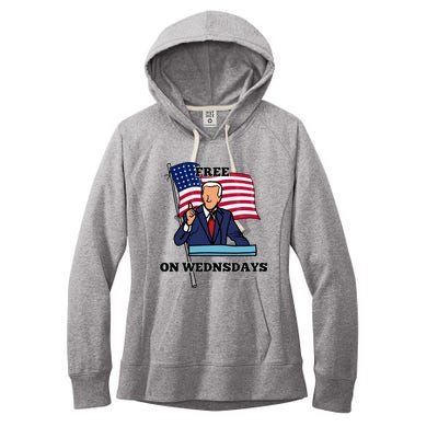 Free On Wednesdays Women's Fleece Hoodie