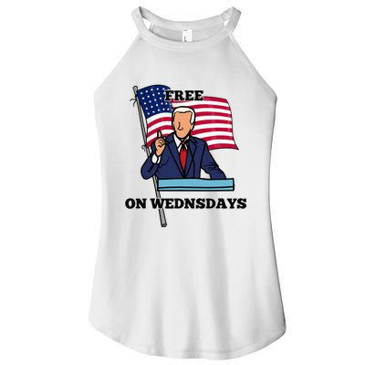 Free On Wednesdays Women's Perfect Tri Rocker Tank