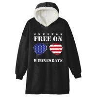 Free On Wednesdays Hooded Wearable Blanket