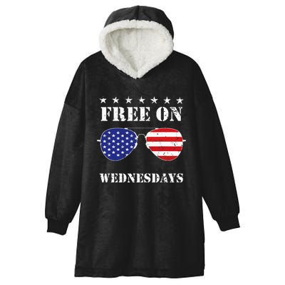 Free On Wednesdays Hooded Wearable Blanket