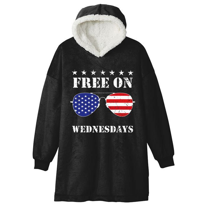 Free On Wednesdays Hooded Wearable Blanket