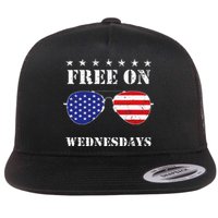 Free On Wednesdays Flat Bill Trucker Hat