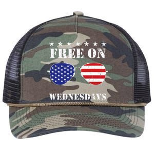 Free On Wednesdays Retro Rope Trucker Hat Cap