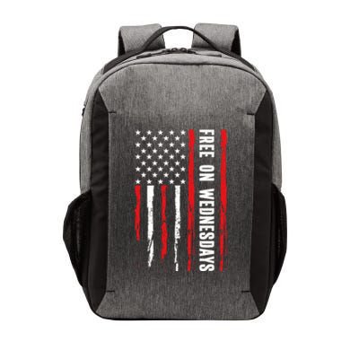 Free On Wednesdays 2024 Election Funny Trump Biden Vector Backpack