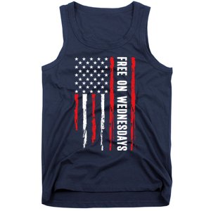 Free On Wednesdays 2024 Election Funny Trump Biden Tank Top