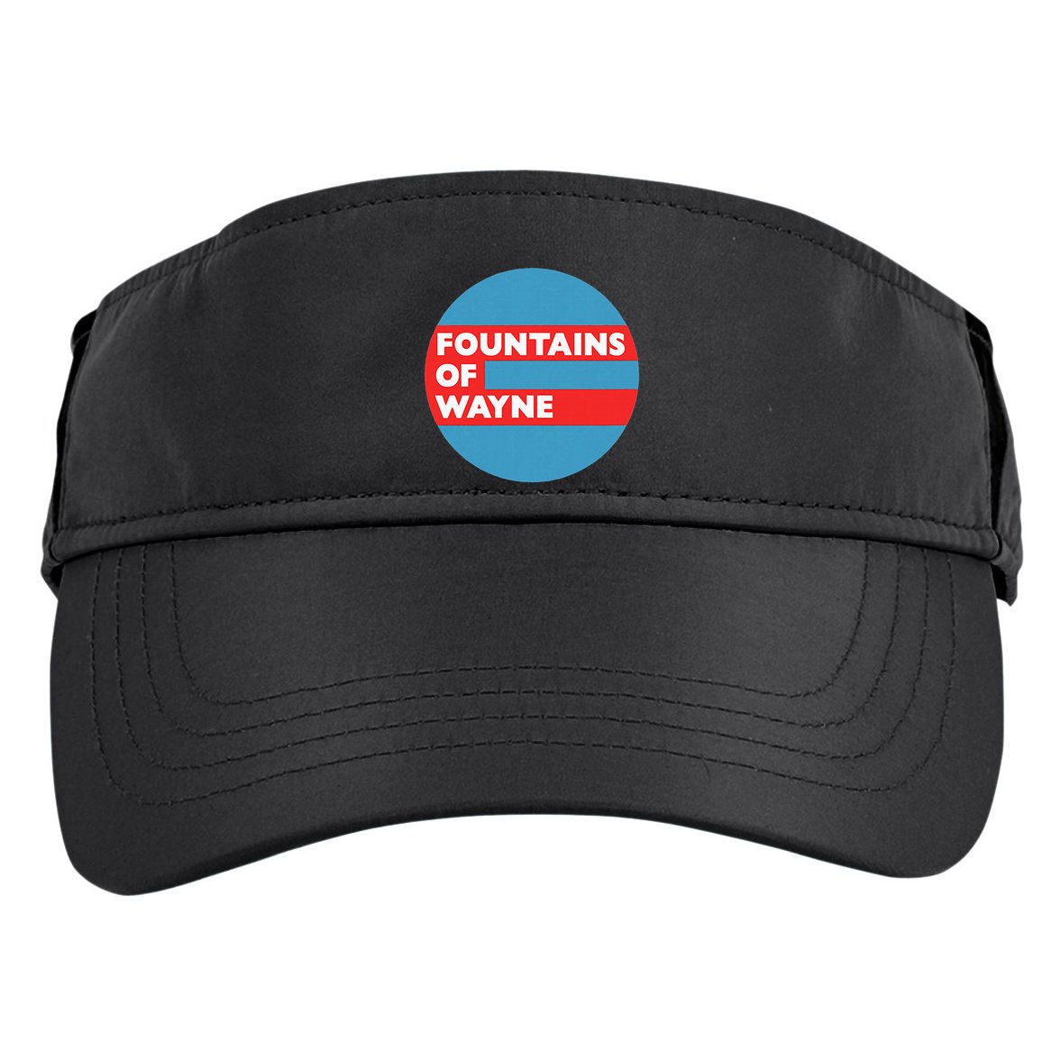 Fountains Of Wayne Band Adult Drive Performance Visor