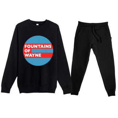 Fountains Of Wayne Band Premium Crewneck Sweatsuit Set