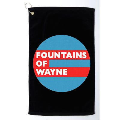 Fountains Of Wayne Band Golf Towel