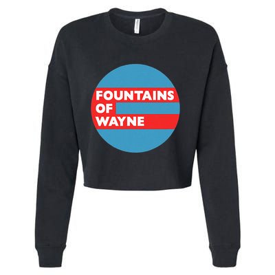 Fountains Of Wayne Band Cropped Pullover Crew